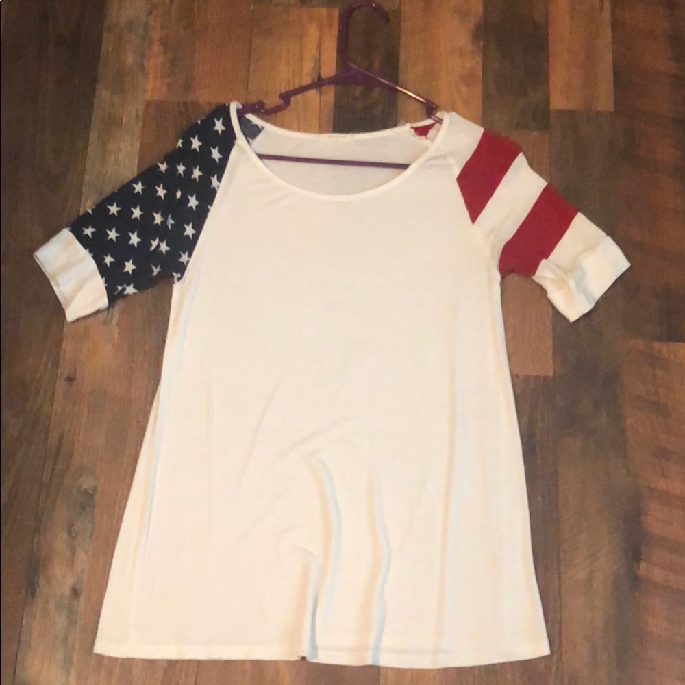 American flag T-shirt